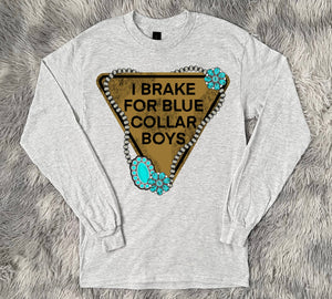 Blue Collar Boys Long Sleeve Tee