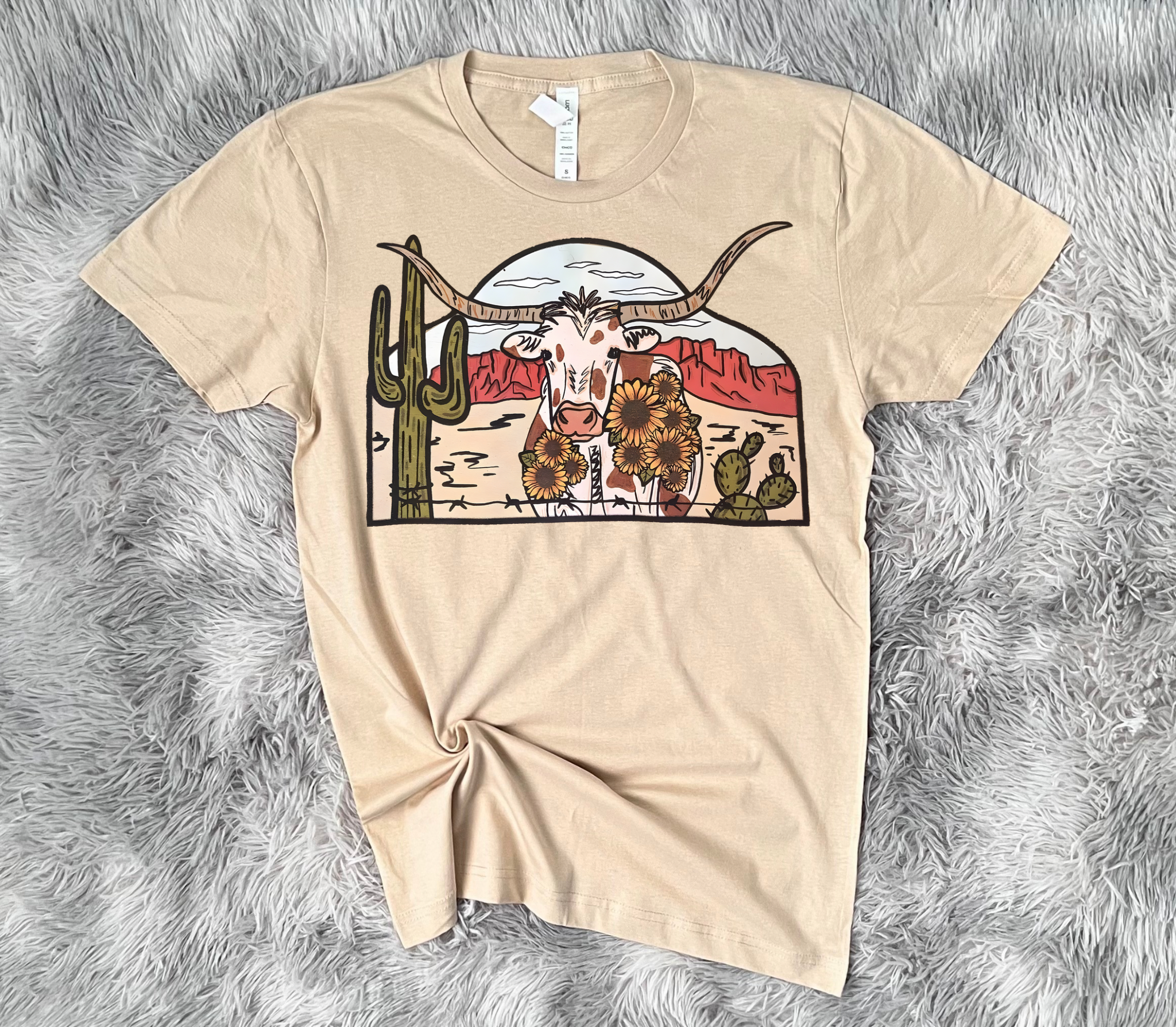 Desert Longhorn Tee