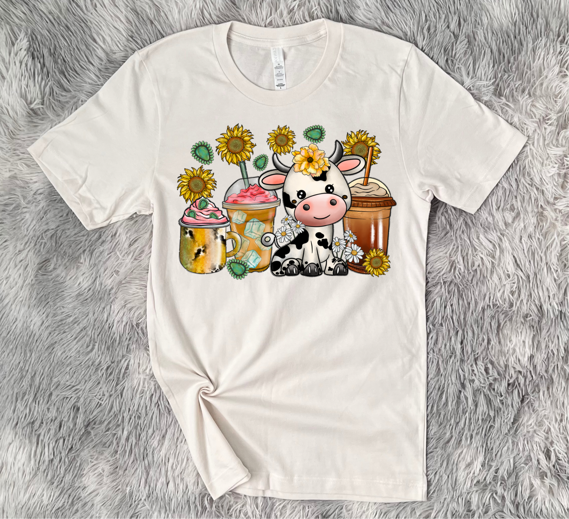Coffee Cow Tee