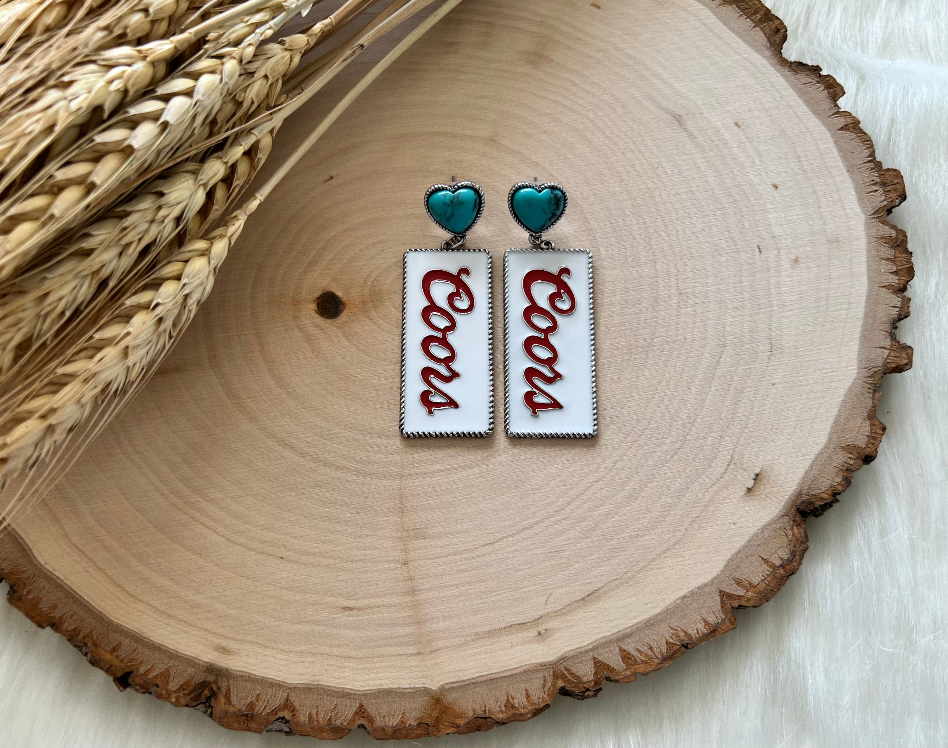 Western Coors Earrings