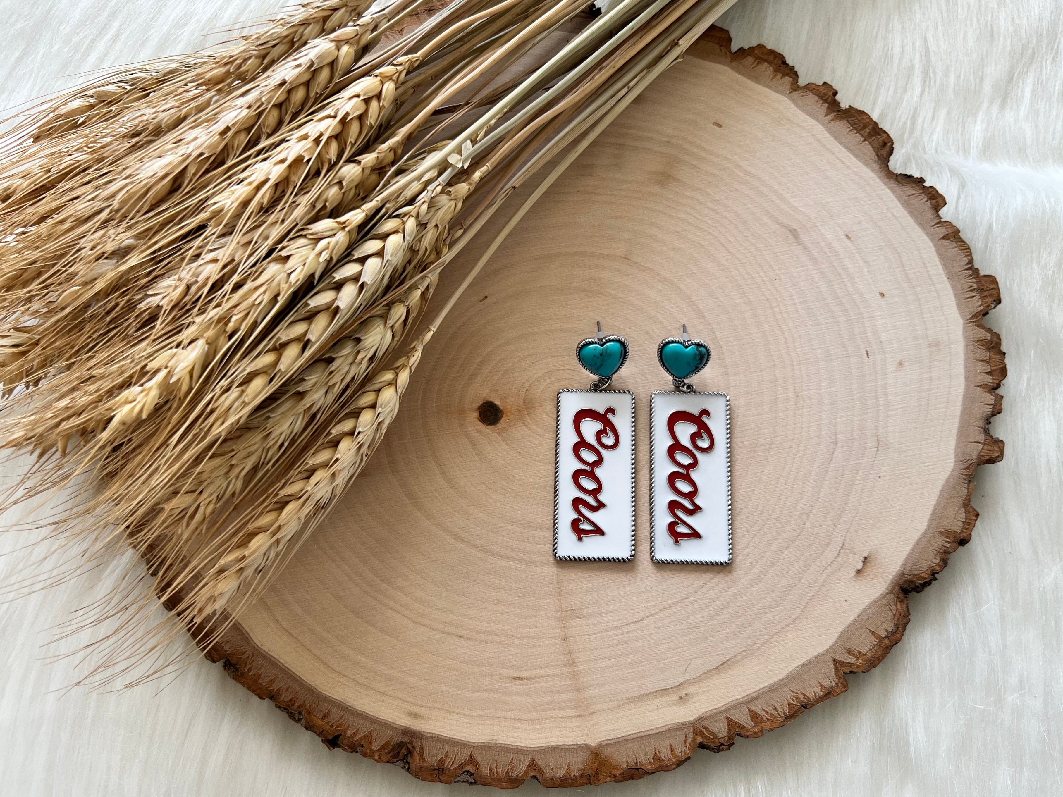 Western Coors Earrings