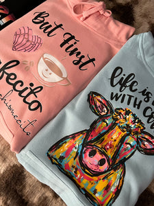 Life Is Better With Cows Hoodie